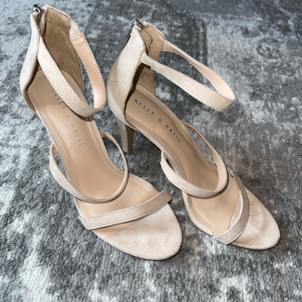 Cream Sandal Heels